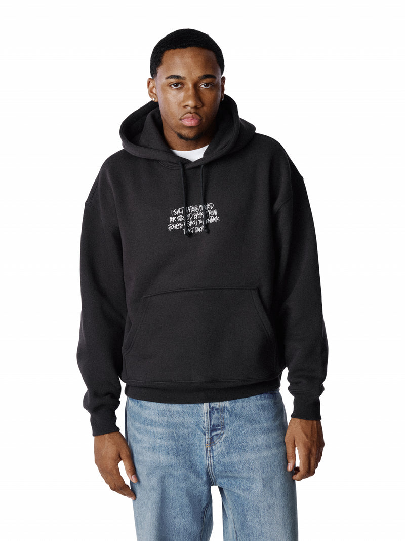 Stüssy Tears New York Fishing Tour Hoodie Black