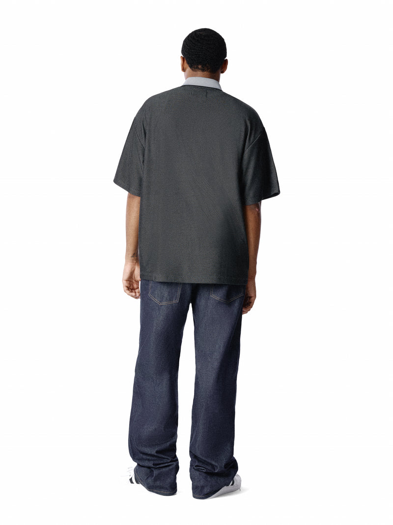 Masters Metallic Quarter-Zip Polo