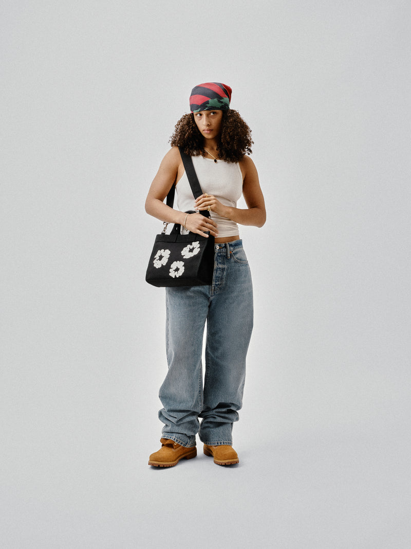 Cotton Wreath Canvas Bag Small