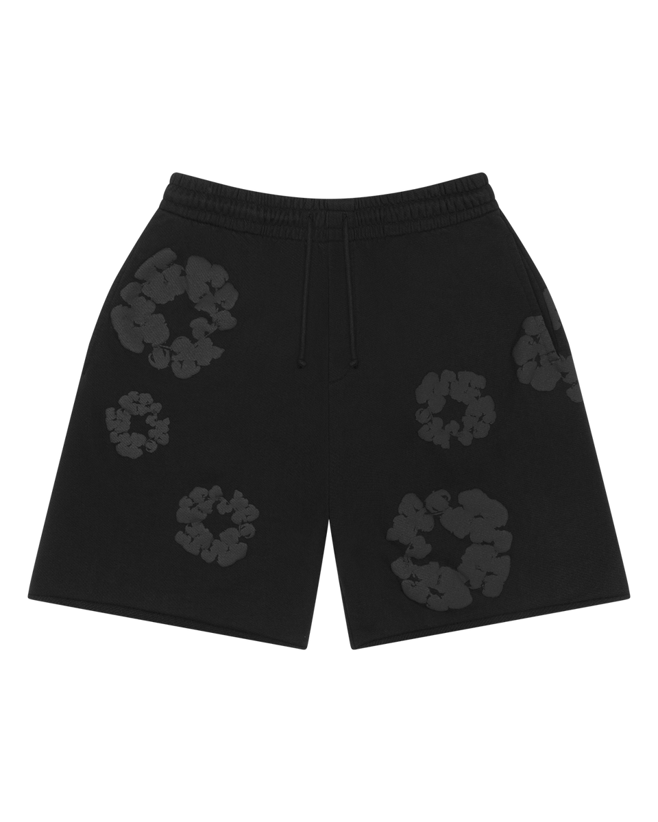 Mono Wreath Sweatshorts – DENIM TEARS