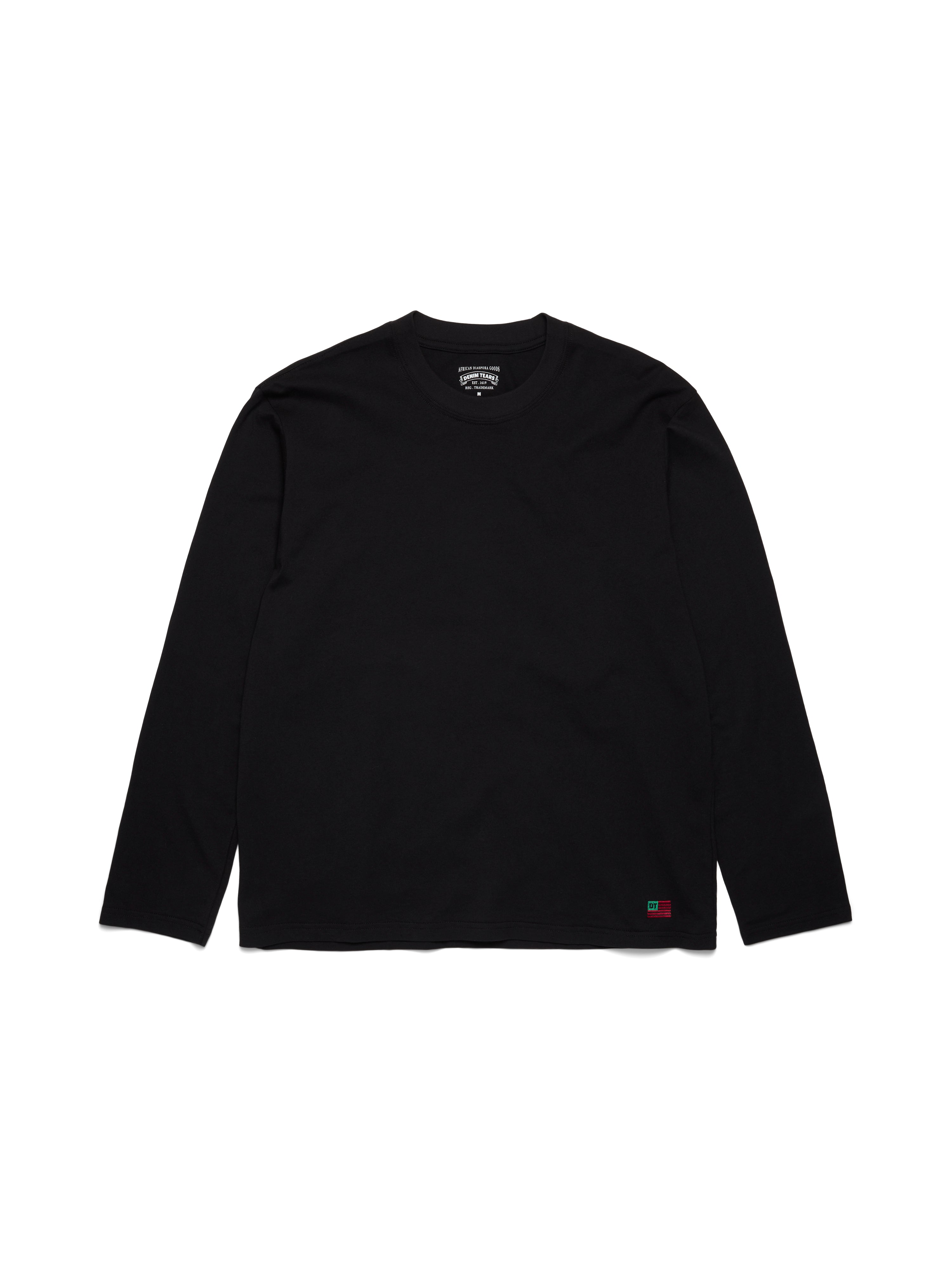 DT Flag 3-Pack Long Sleeve Tee Black – DENIM TEARS