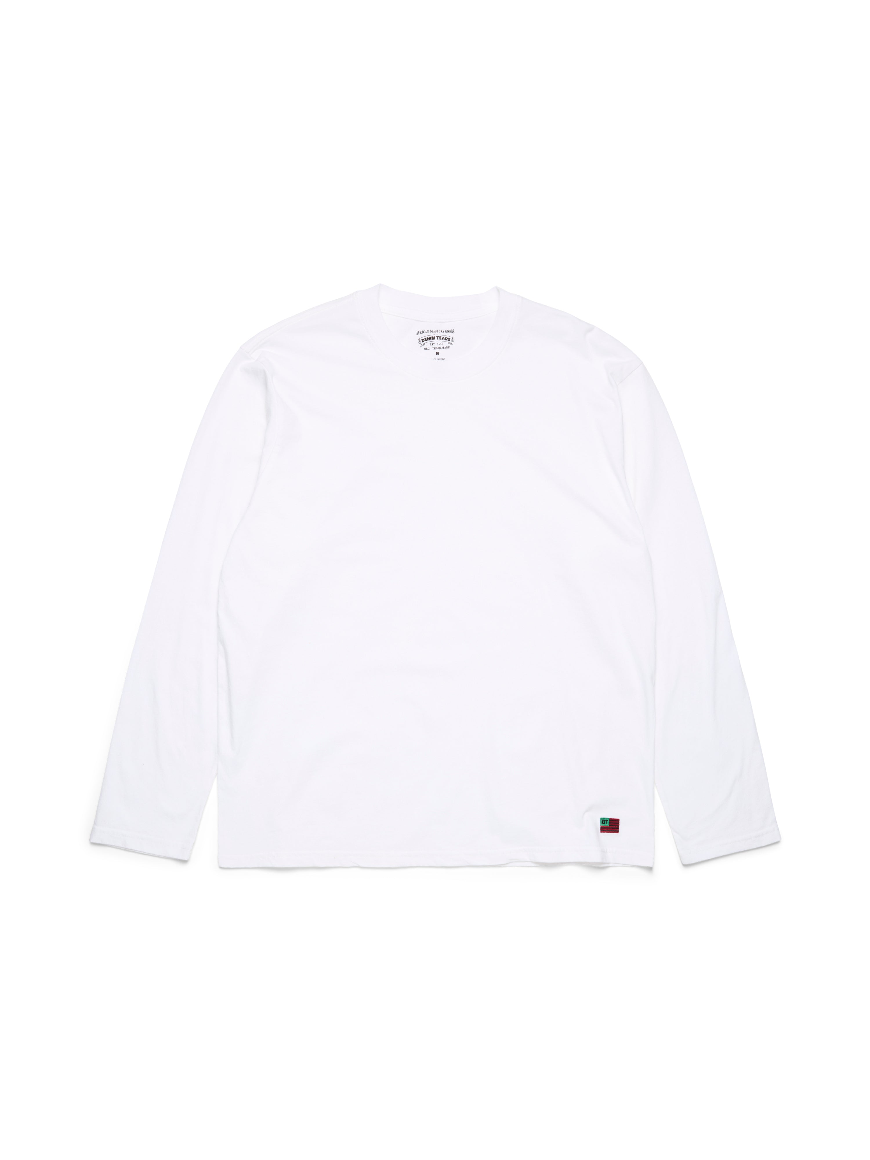 DT Flag 3-Pack Long Sleeve Tee White – DENIM TEARS