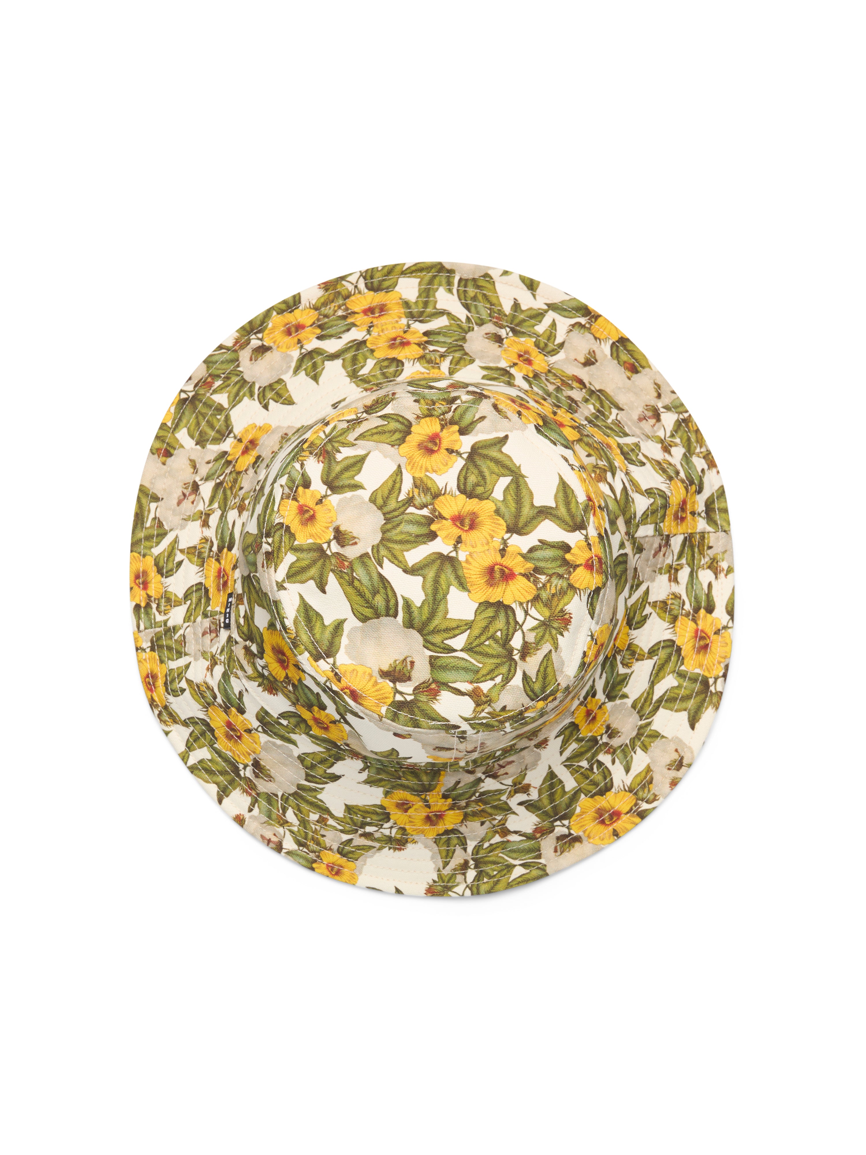DT Floral Canvas Bucket Hat Multi – DENIM TEARS