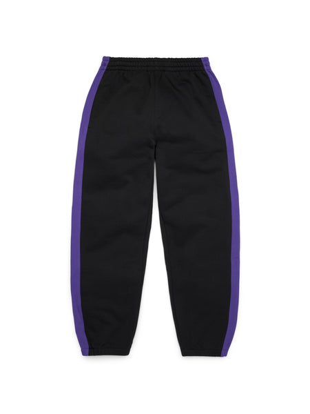 PURPLE DESIGN INC. DECEMBERMAY パンツ 黒 DT Stripe Open Hem Sweatpant Black – DENIM TEARS