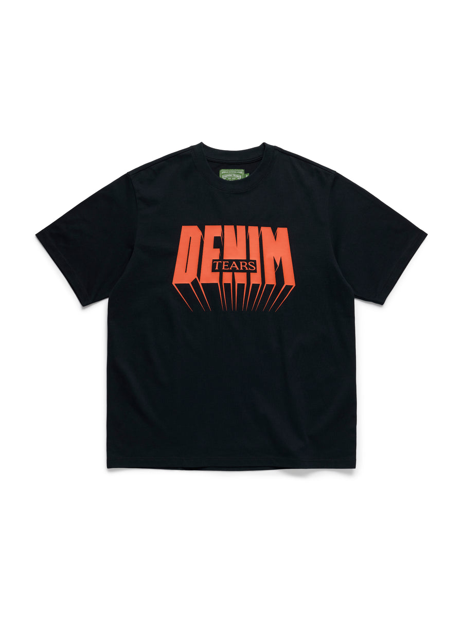 Time Tee Black – DENIM TEARS