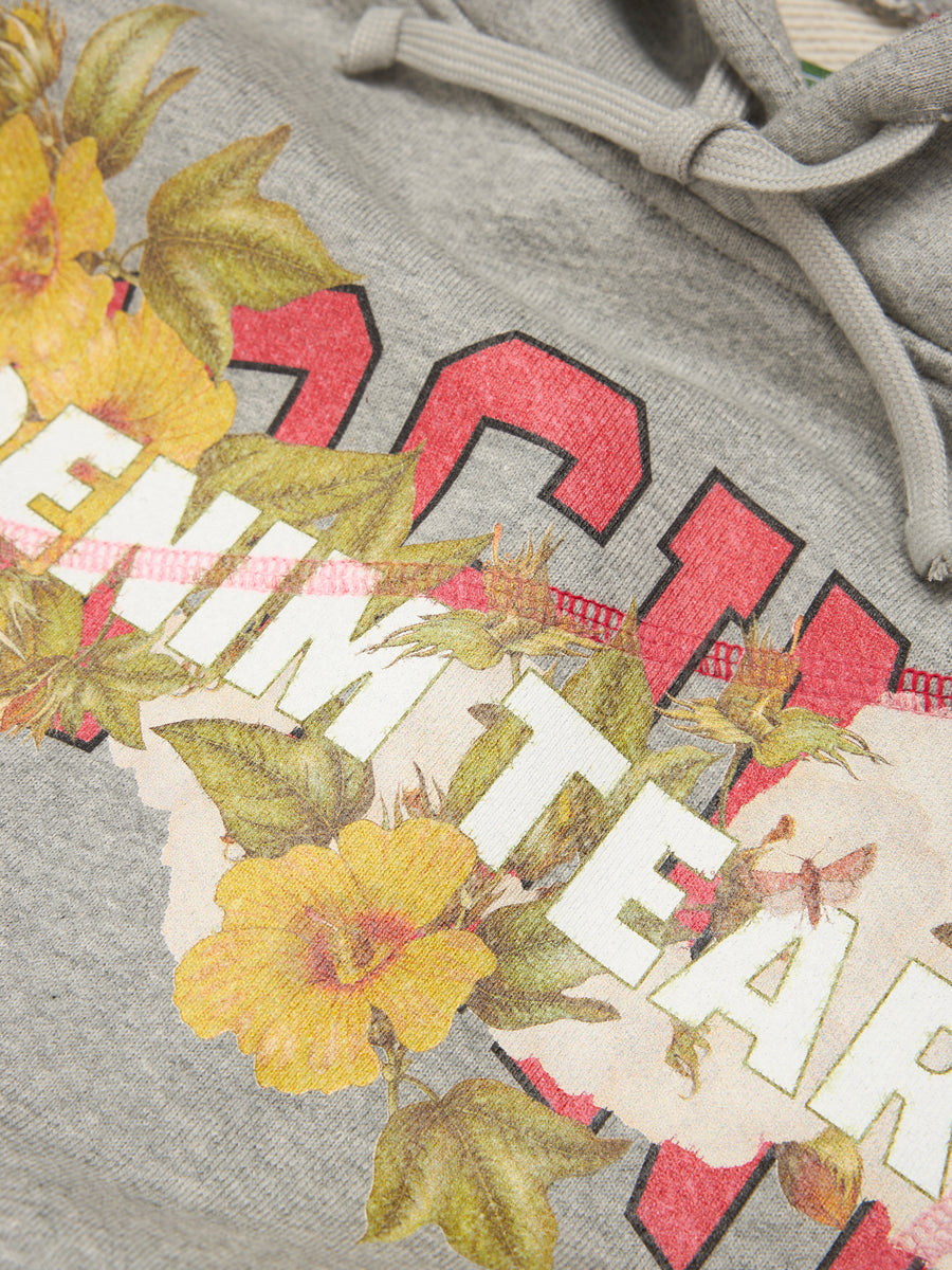 DT Virginia Overlock Stitch Hoodie Grey – DENIM TEARS