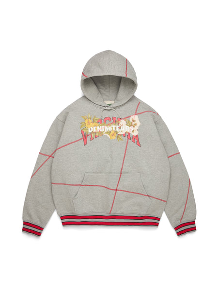 DT Virginia Overlock Stitch Hoodie Grey – DENIM TEARS