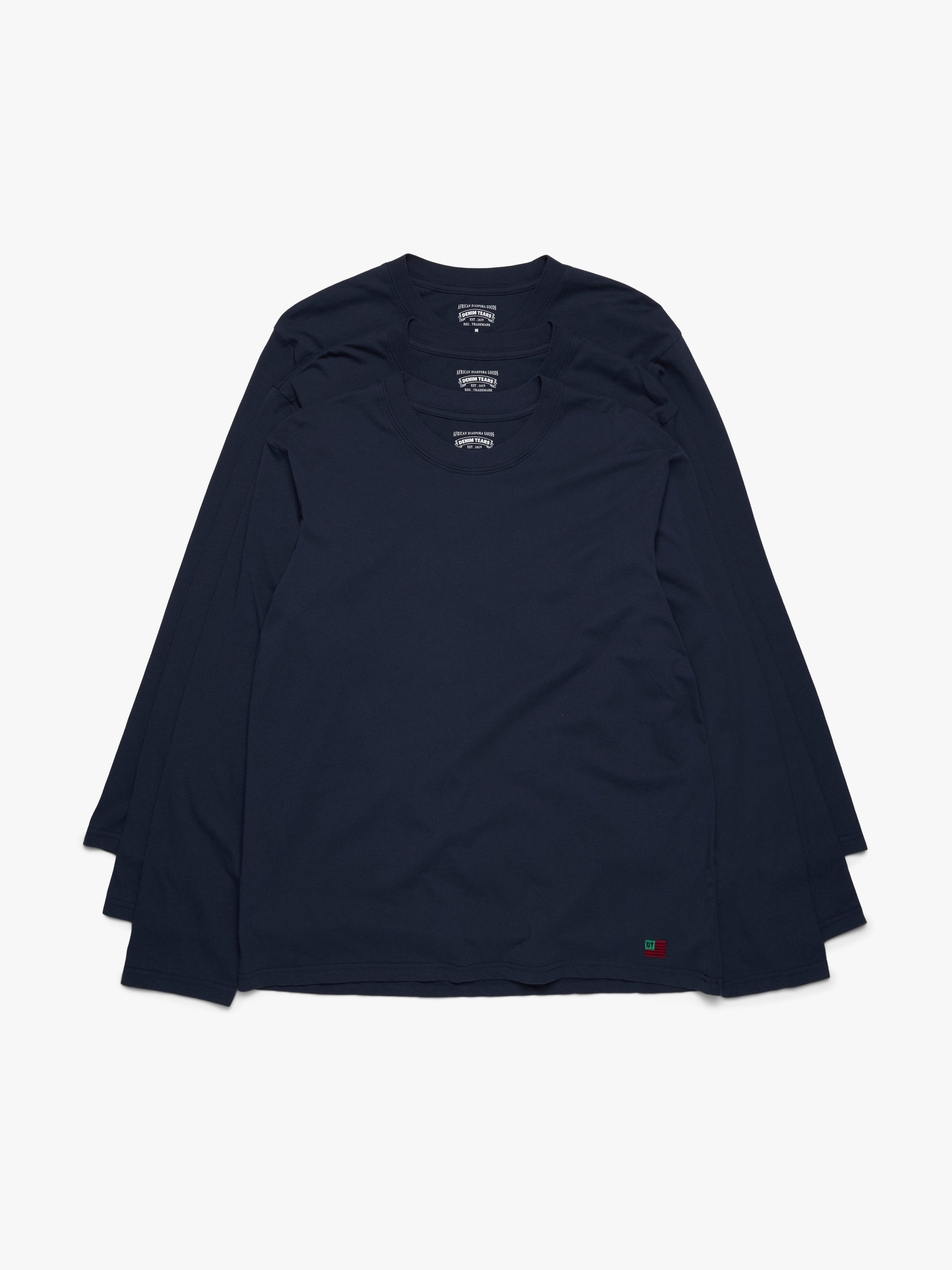 Anarchy Wreath Long Sleeve Tee Black – DENIM TEARS