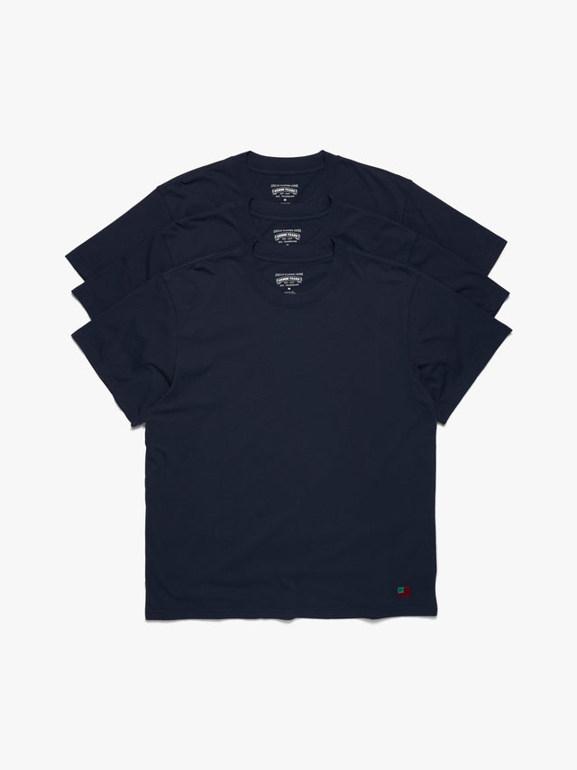 DT Flag 3-Pack Tee Navy