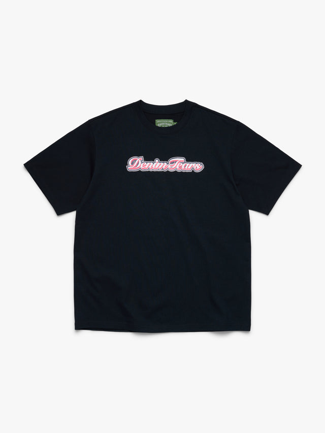 Hollis Font Tee Black