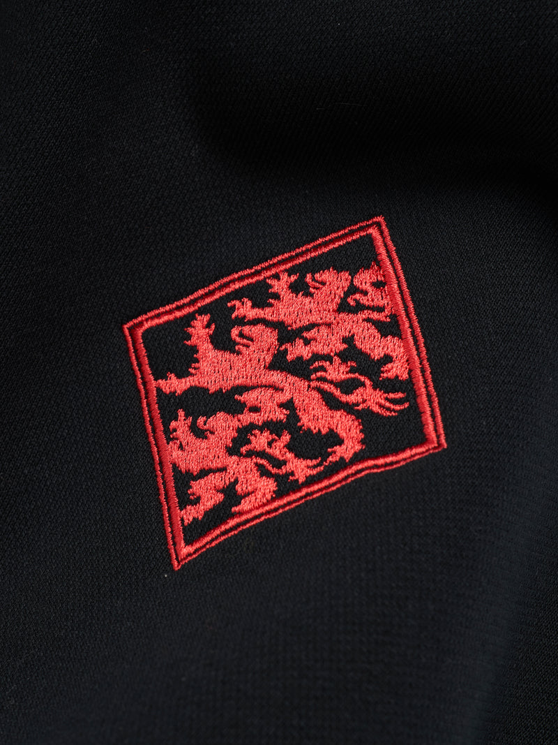 DT Sport Color Blocked Crewneck Black