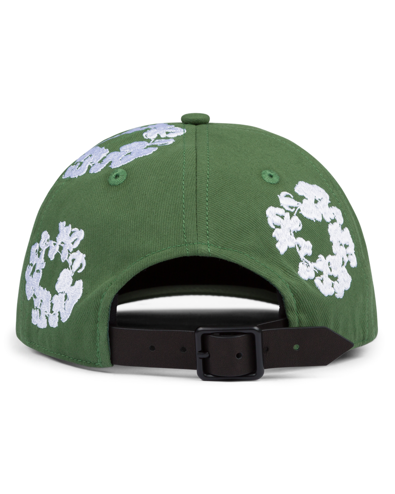 The Cotton Wreath Cap Green