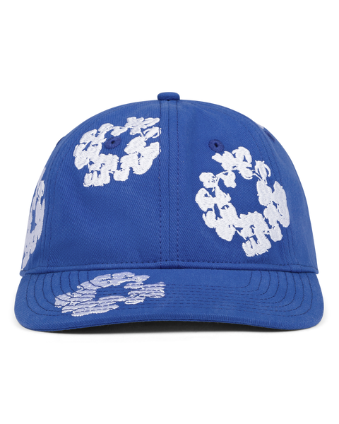 The cap wreath cotton the TEARS DENIM 帽子 Cotton TEARS DENIM – Green Cap Wreath 帽子