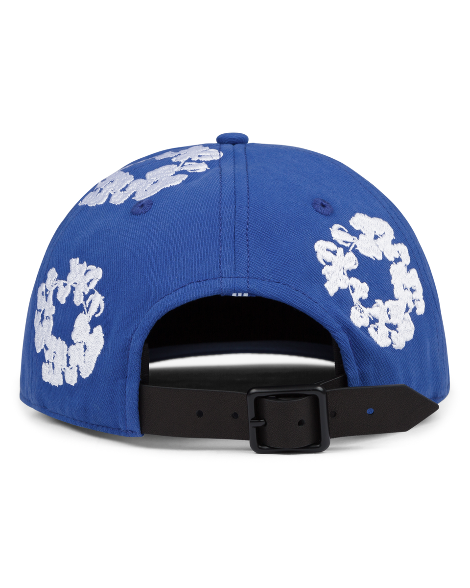 The Cotton Wreath Cap Blue – DENIM TEARS