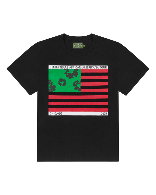 Chicago Pop Up Tee Black