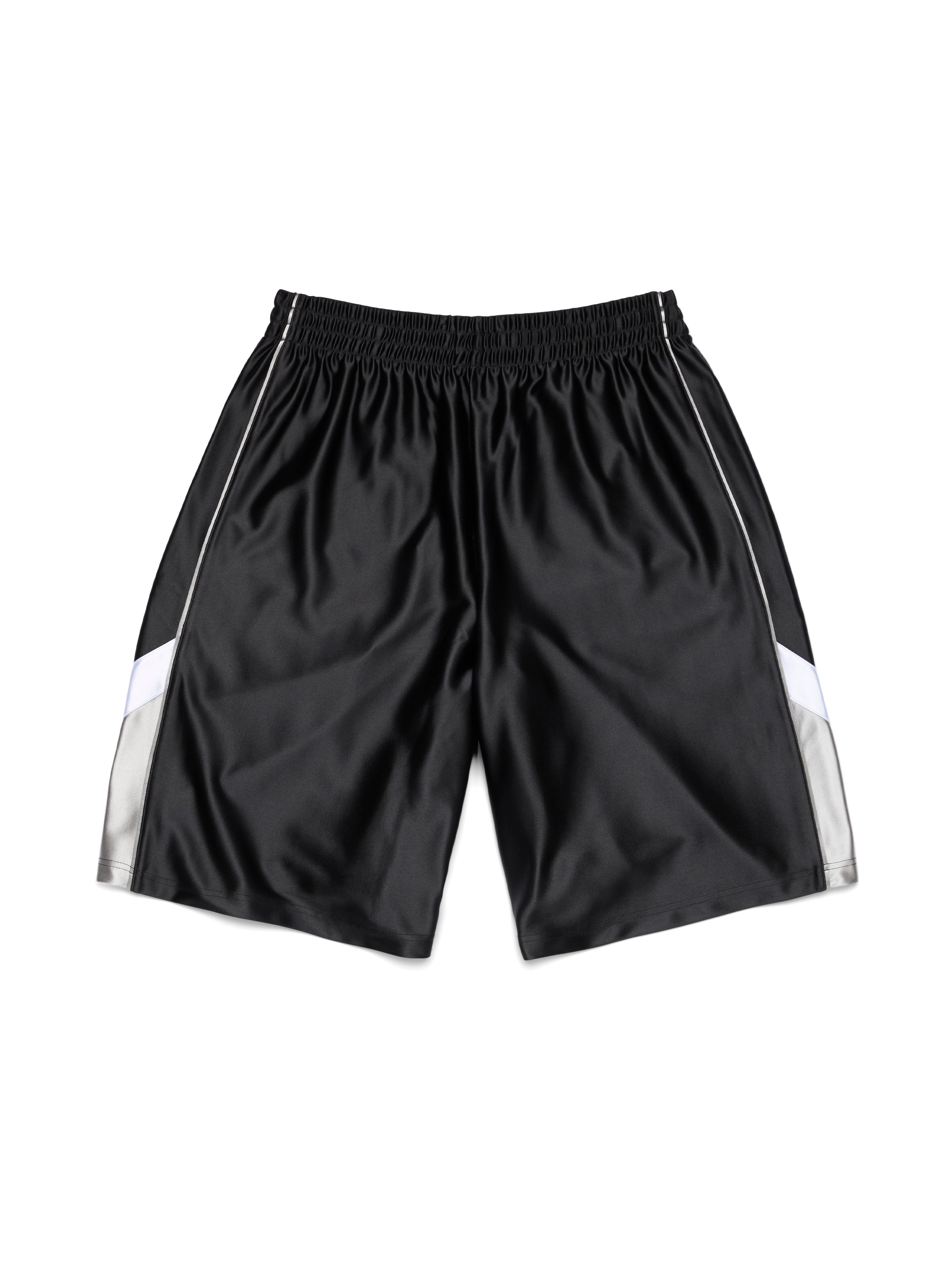Denim U Basketball Shorts Black – DENIM TEARS