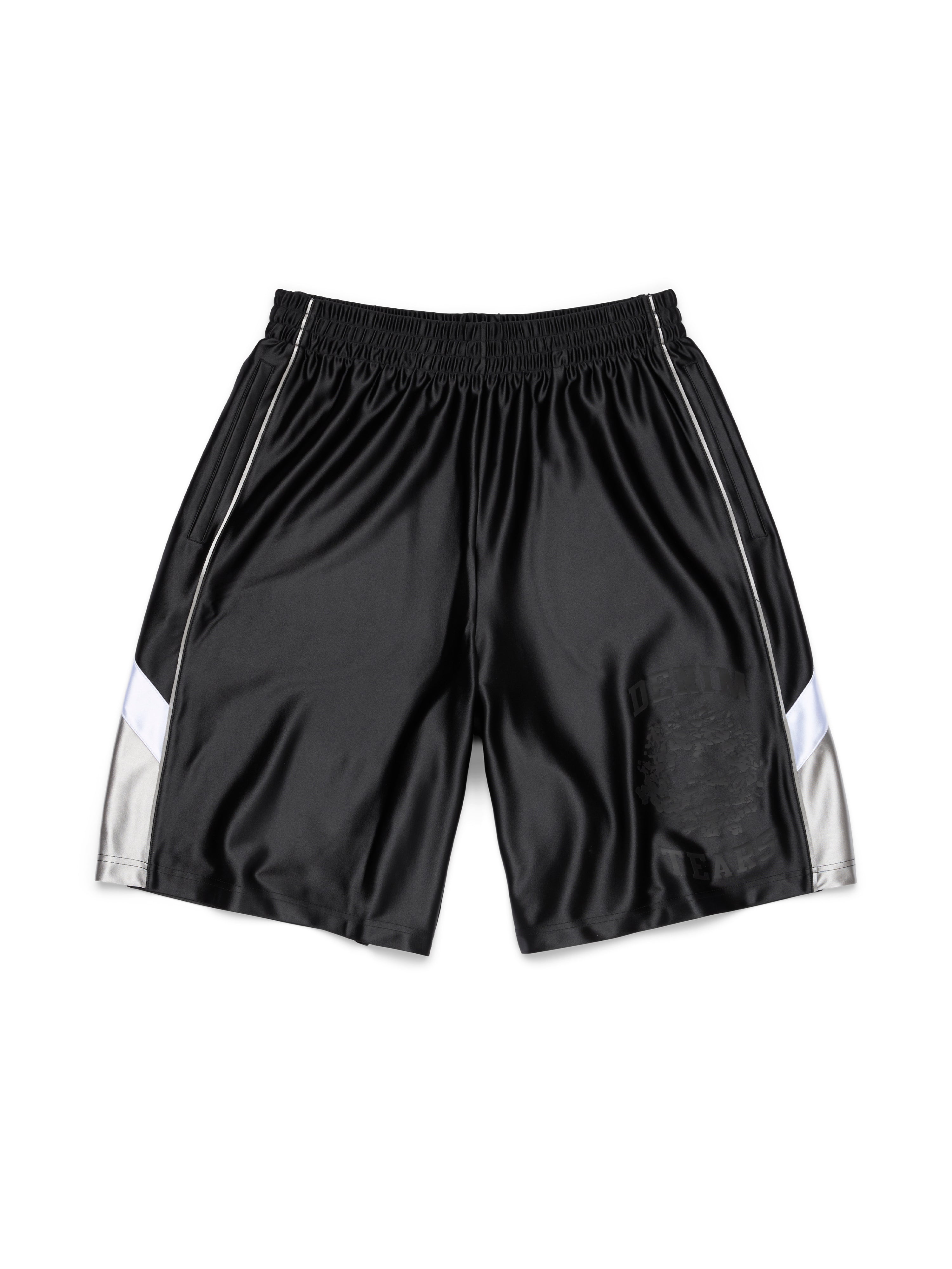 Denim U Basketball Shorts Black – DENIM TEARS