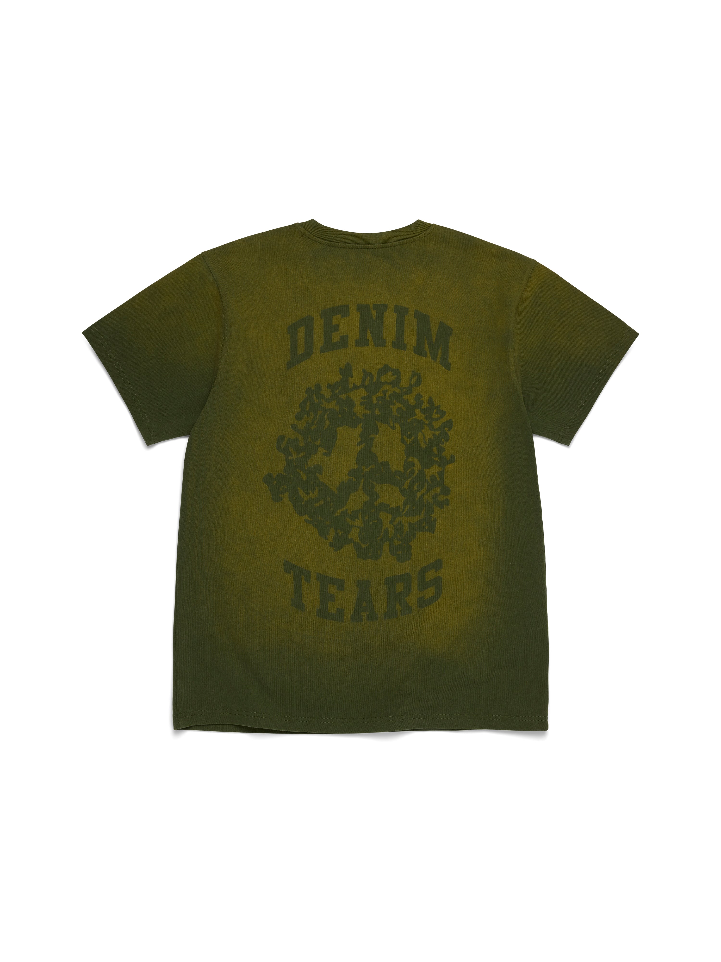 Denim U Knockout Tee Green – DENIM TEARS