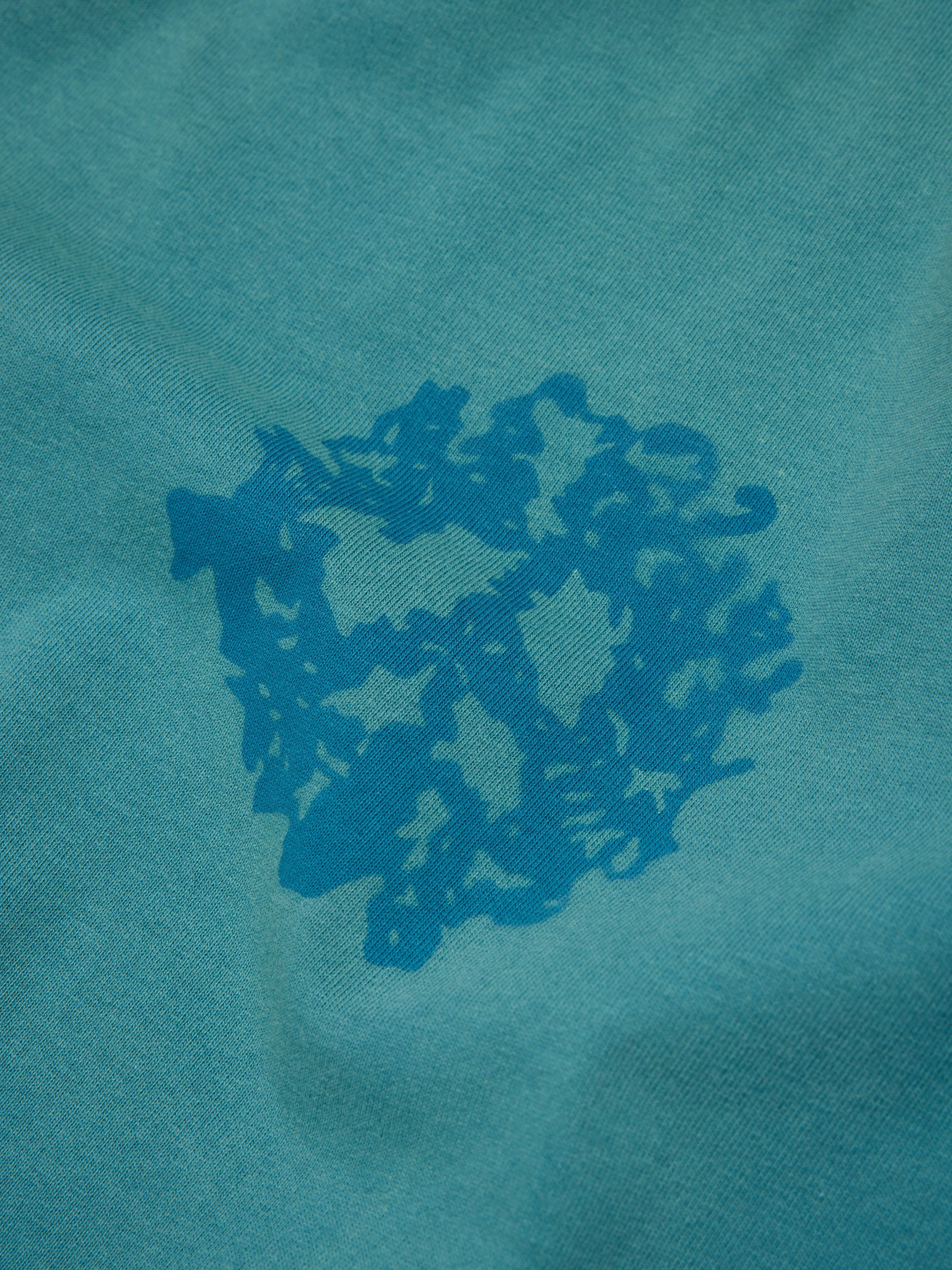 Denim U Knockout Tee Light Blue – DENIM TEARS