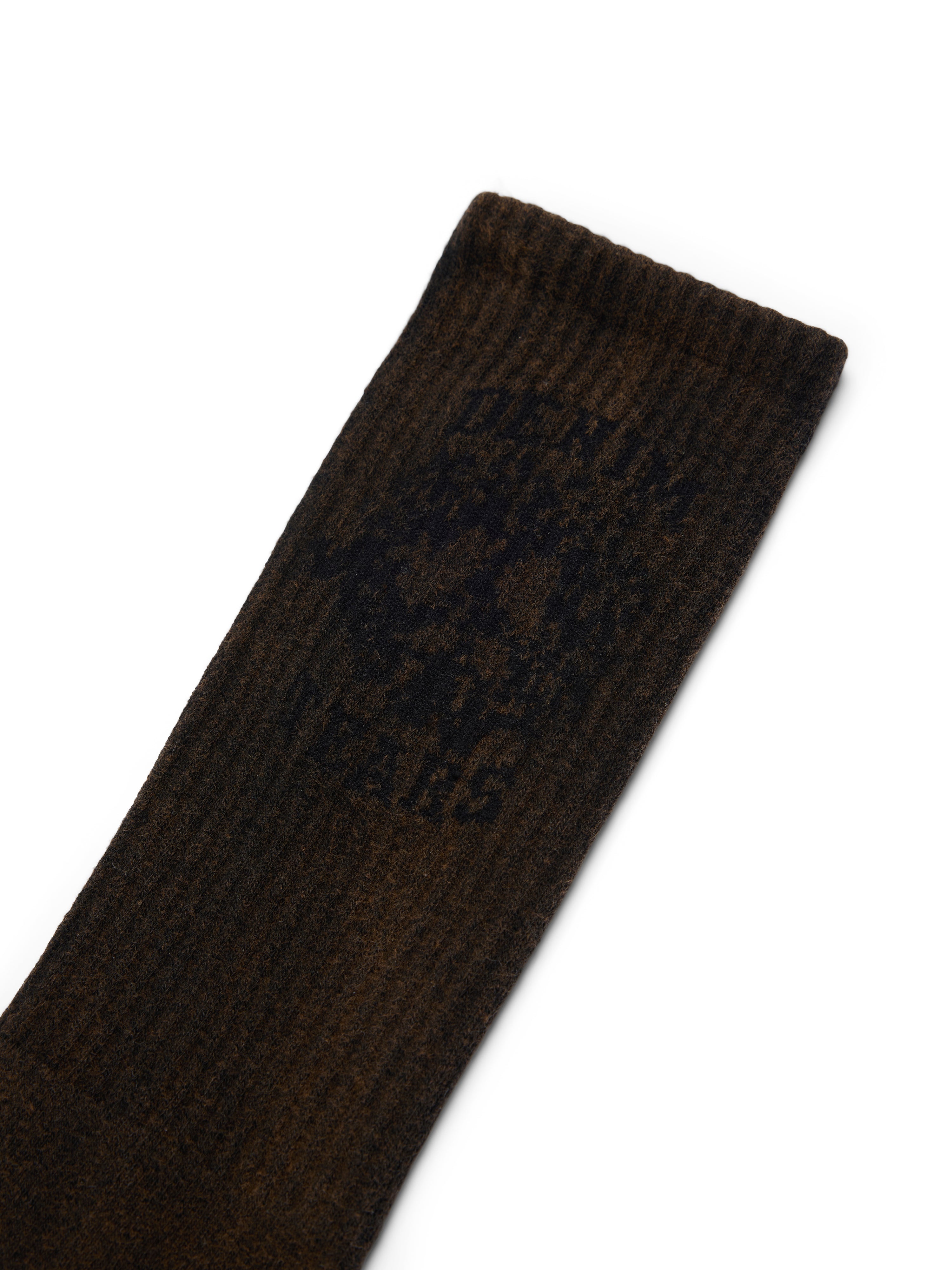 Denim U Socks Brown – DENIM TEARS