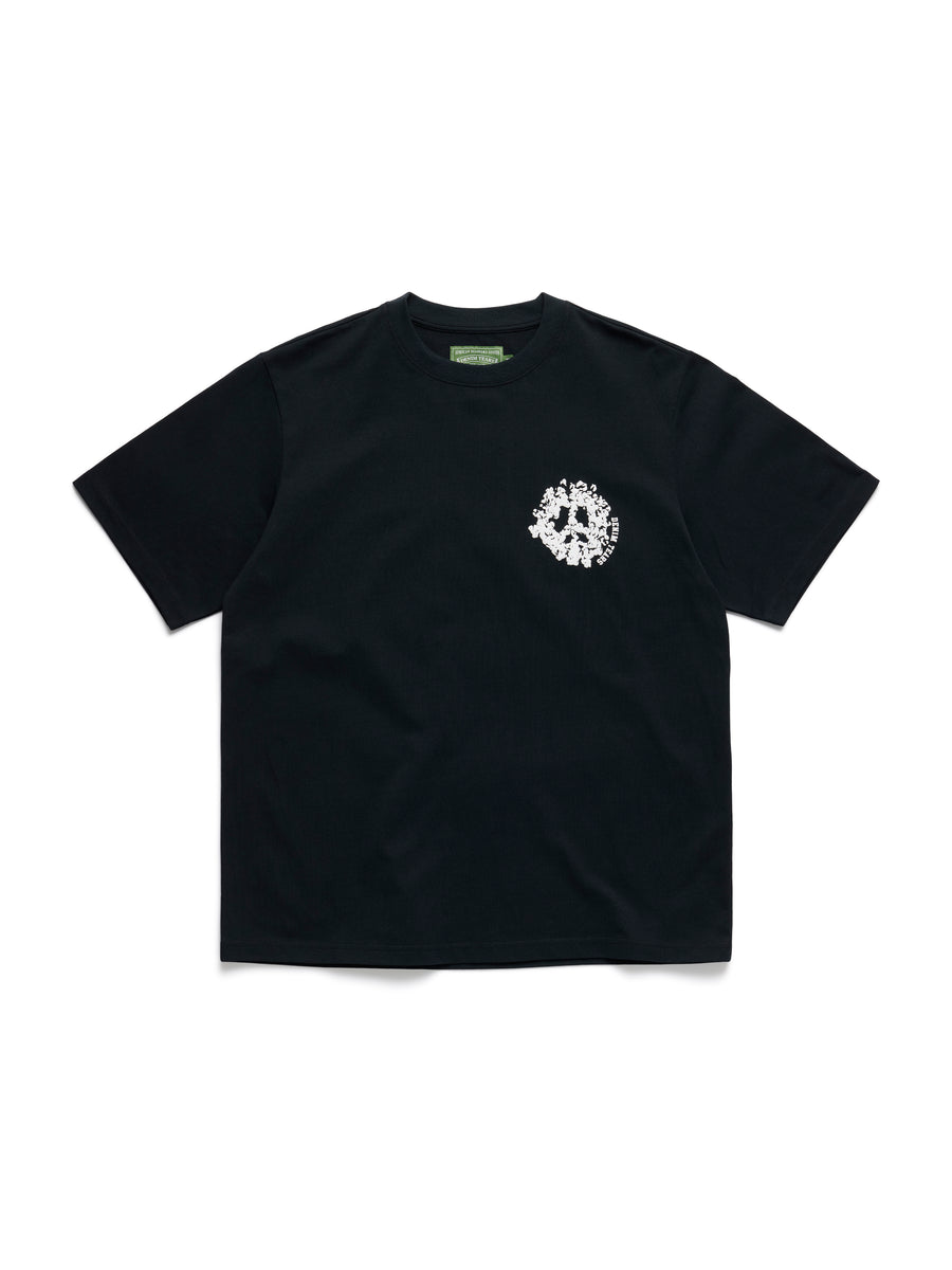 Denim U Tee Black – DENIM TEARS