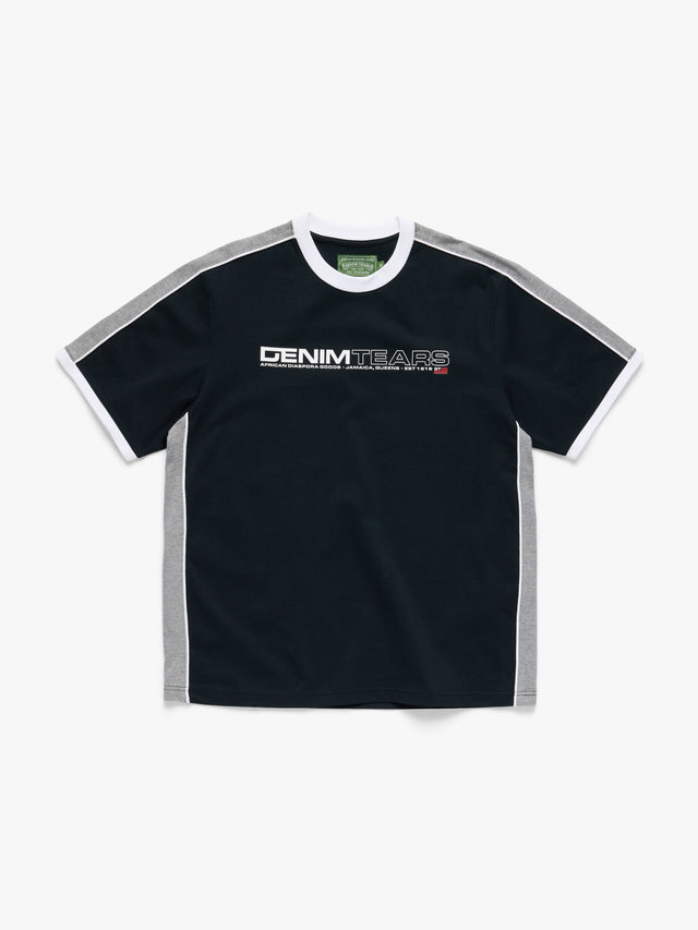 Paneled Tee Black