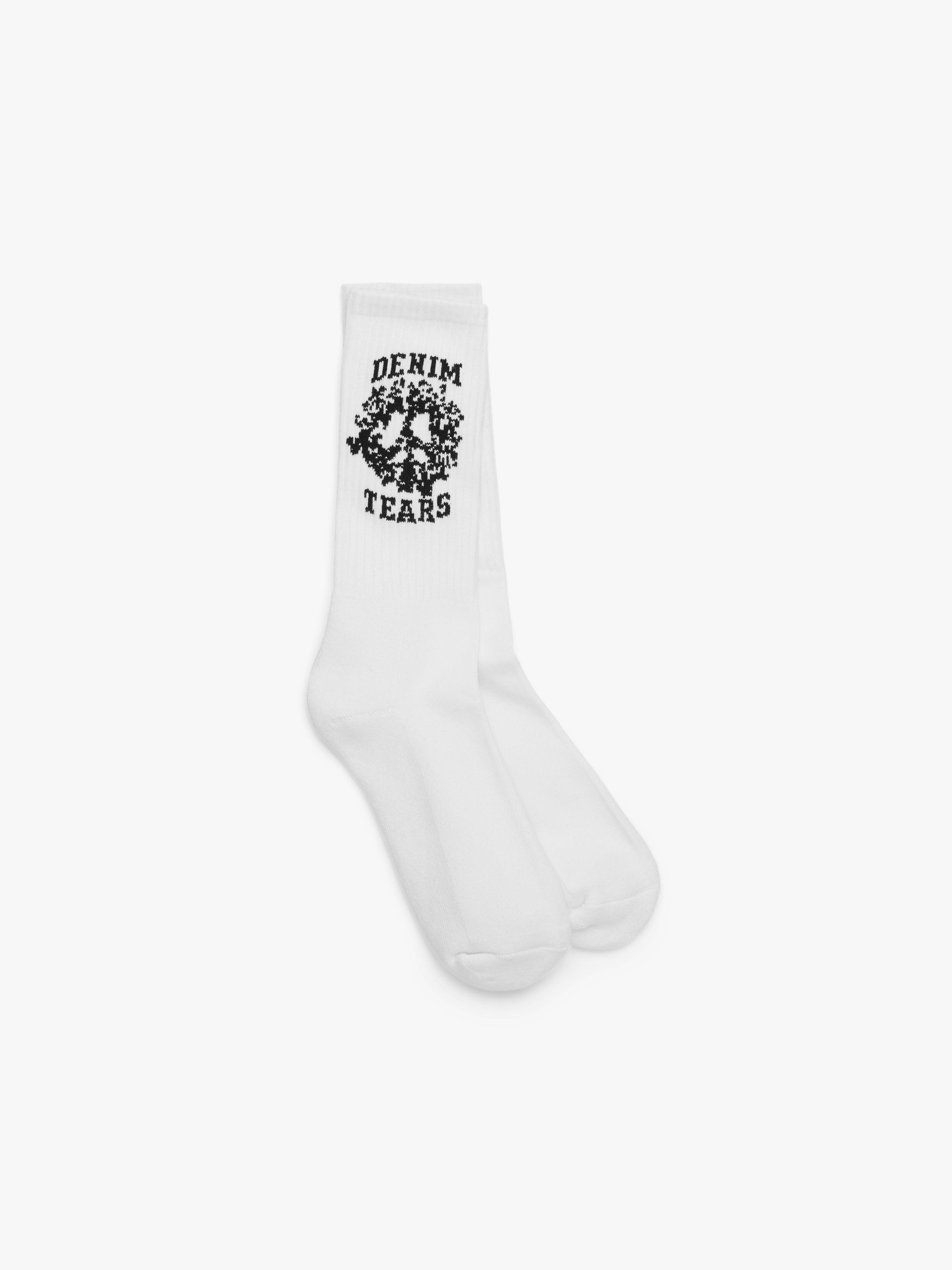 Cotton Wreath Socks Black – DENIM TEARS