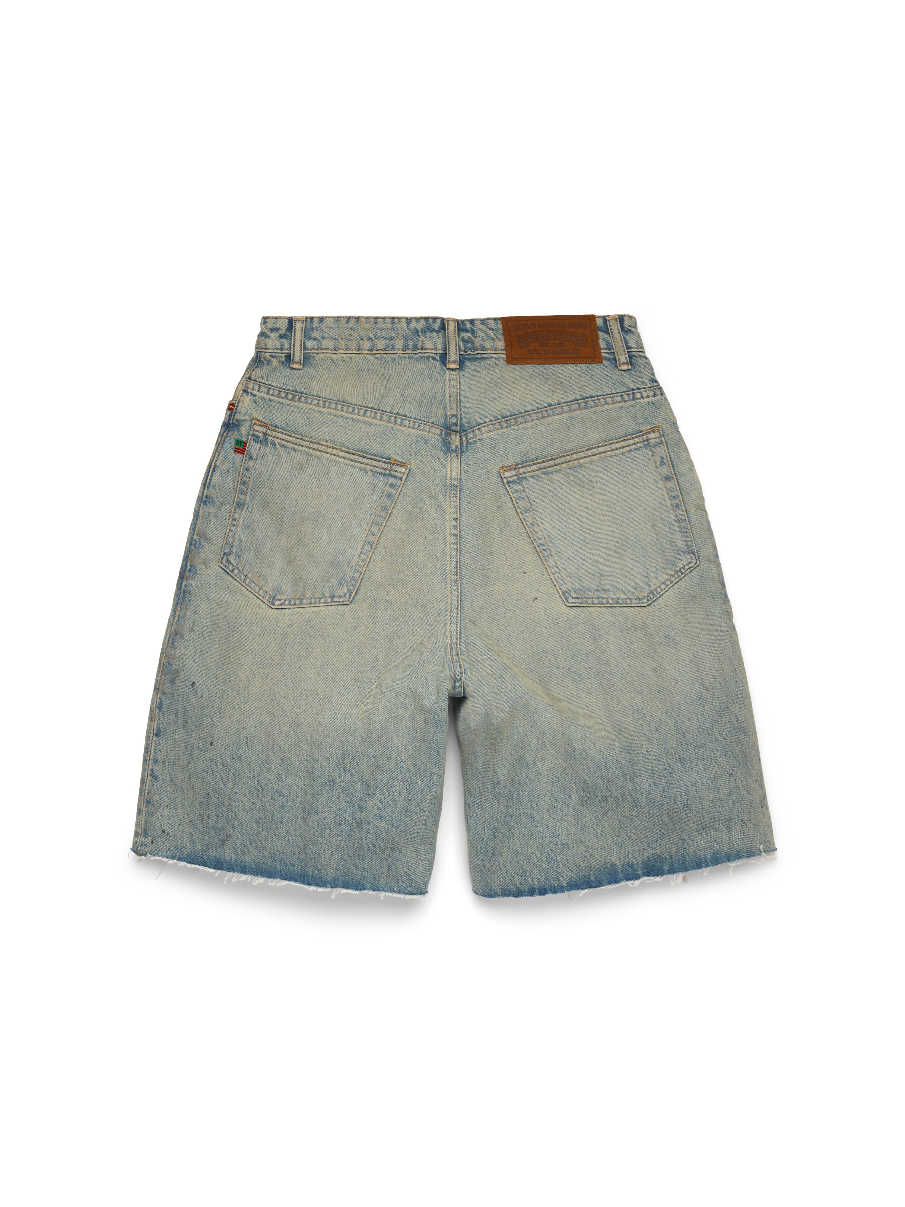 Dirty Wash Denim Short – DENIM TEARS