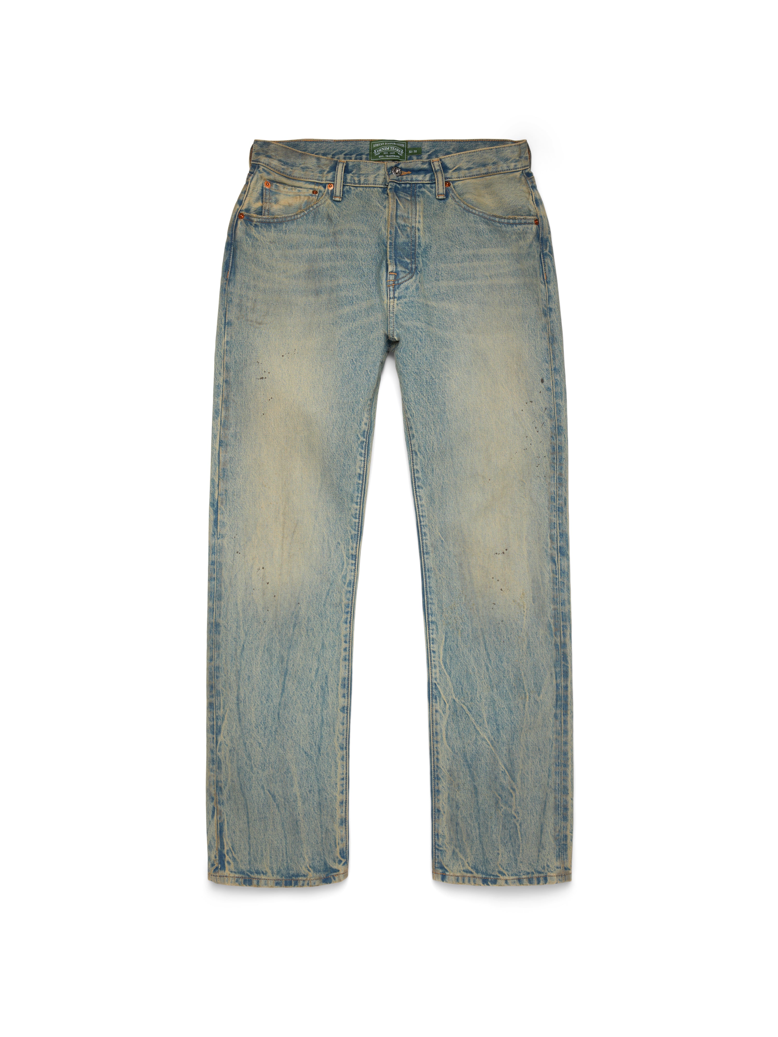 Straight Denim Pant Dirty Wash – DENIM TEARS