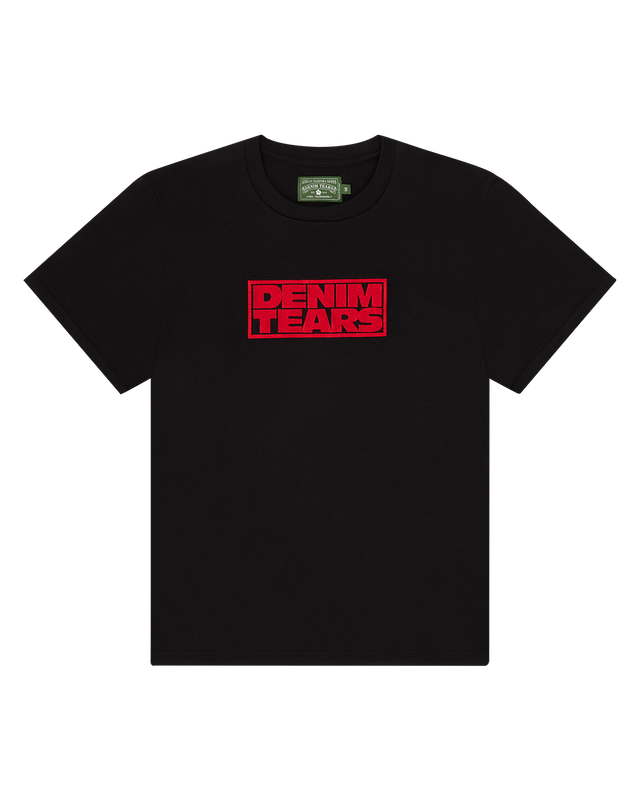 Larmes de Denim Tee Black