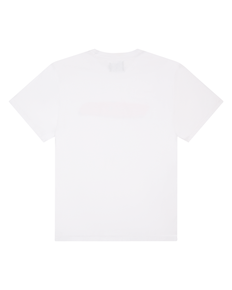 Larmes de Denim Tee White