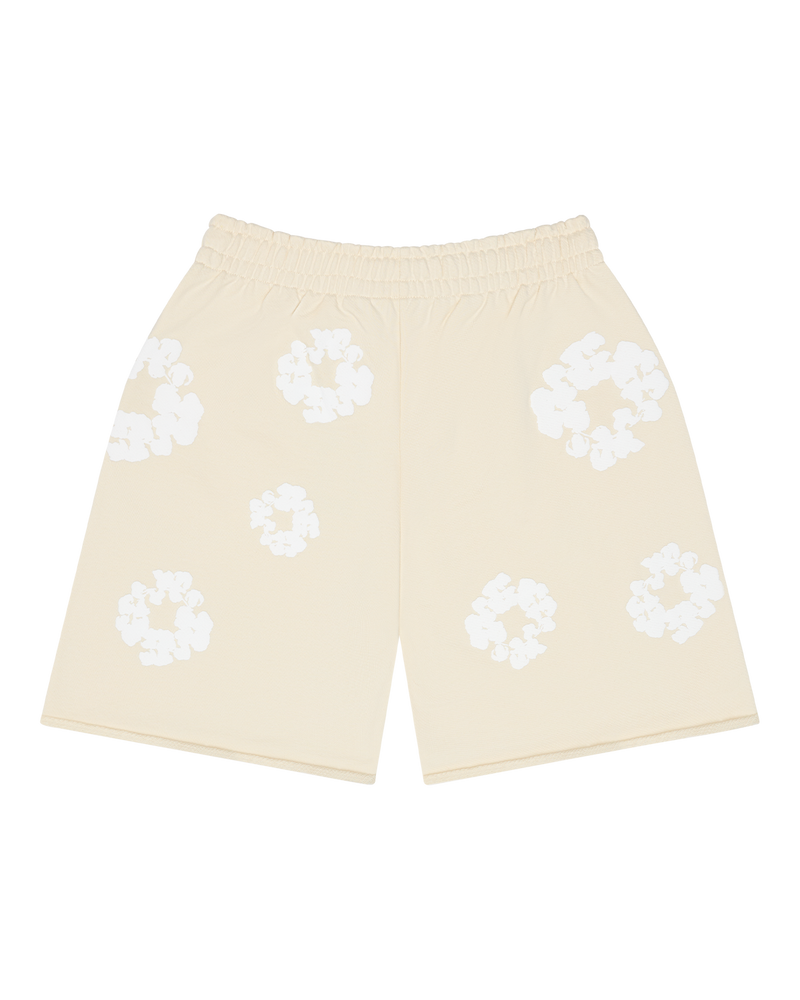 Cotton Wreath Sweatshorts Oatmeal