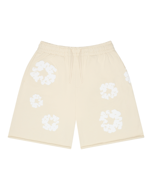 Cotton Wreath Sweatshorts Oatmeal