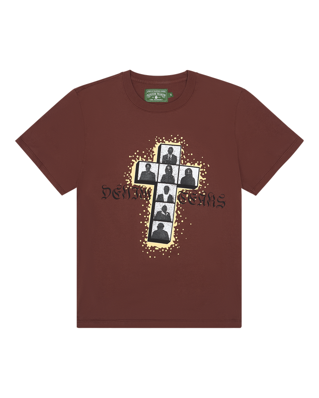Cross Tee Brown