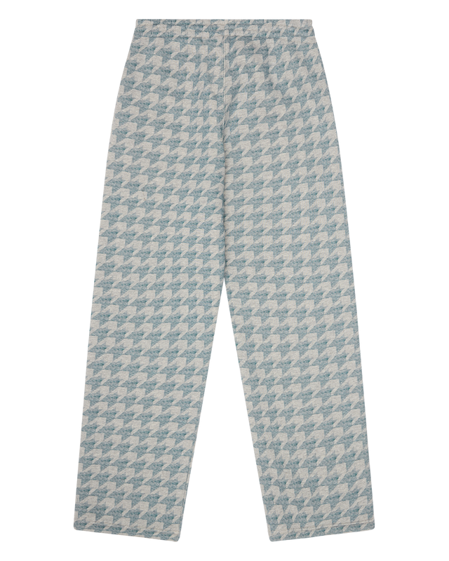 Printed Sweatpants Light Blue