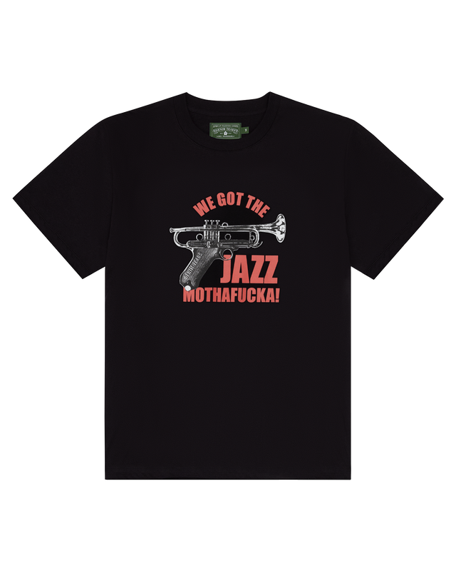 St. Albans Jazz Tee Black