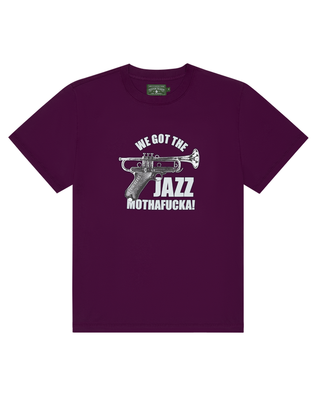 St. Albans Jazz Tee Purple