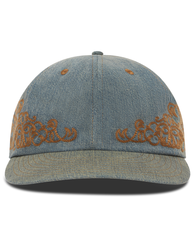 Western Denim Cap