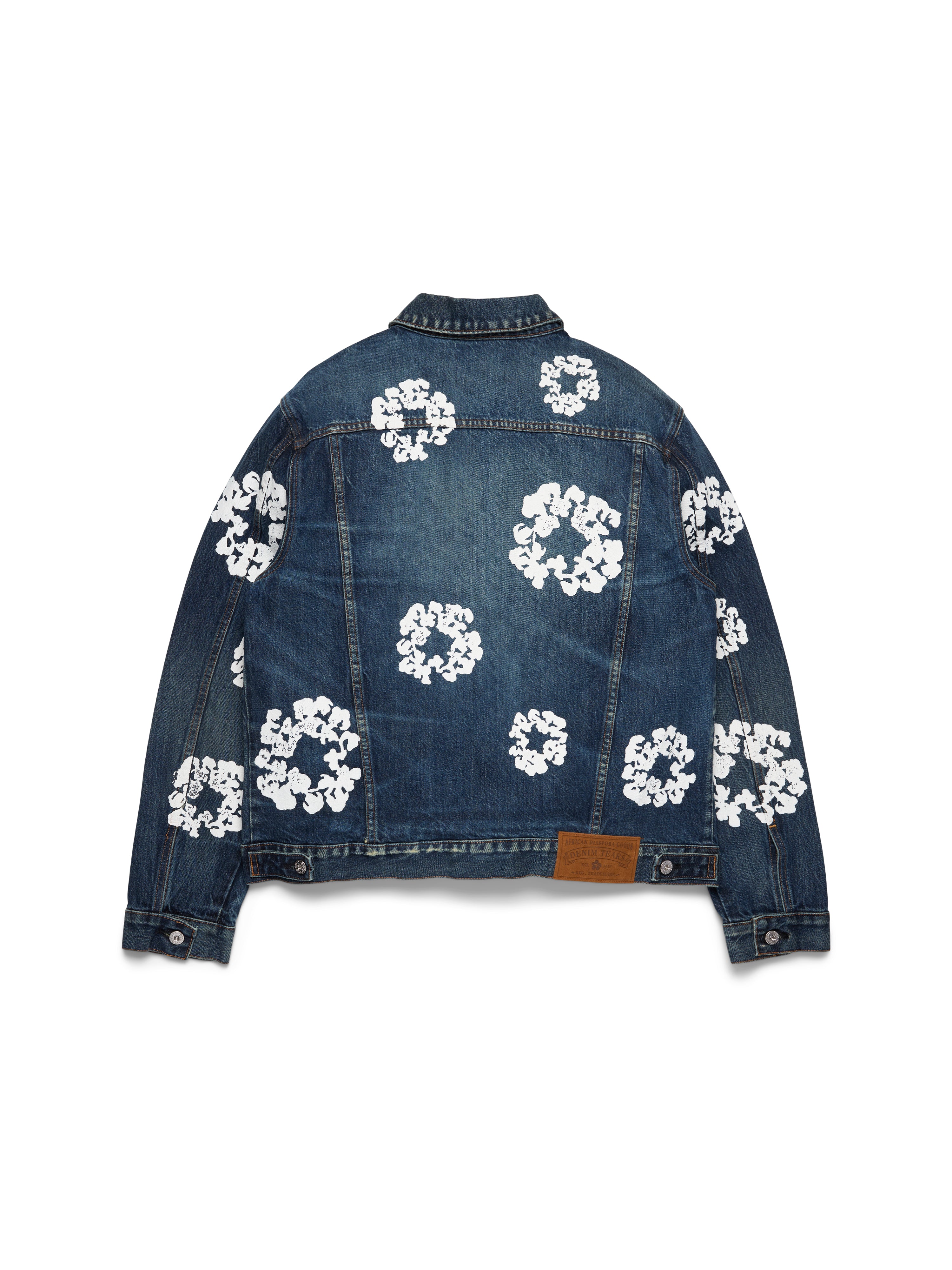 ジャケット・アウター Denim Tears COTTON WREATH DENIM JACKET Cotton Wreath Denim Jacket Dark Wash – DENIM TEARS