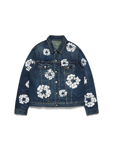 ジャケット・アウター Denim Tears COTTON WREATH DENIM JACKET FW25DarkWashCottonWreathJacket