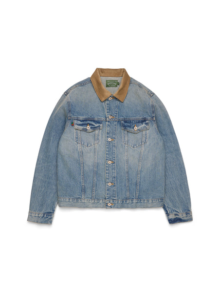 Flag Denim Jacket Light Wash – DENIM TEARS