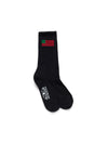 Flag Socks 3-Pack Black