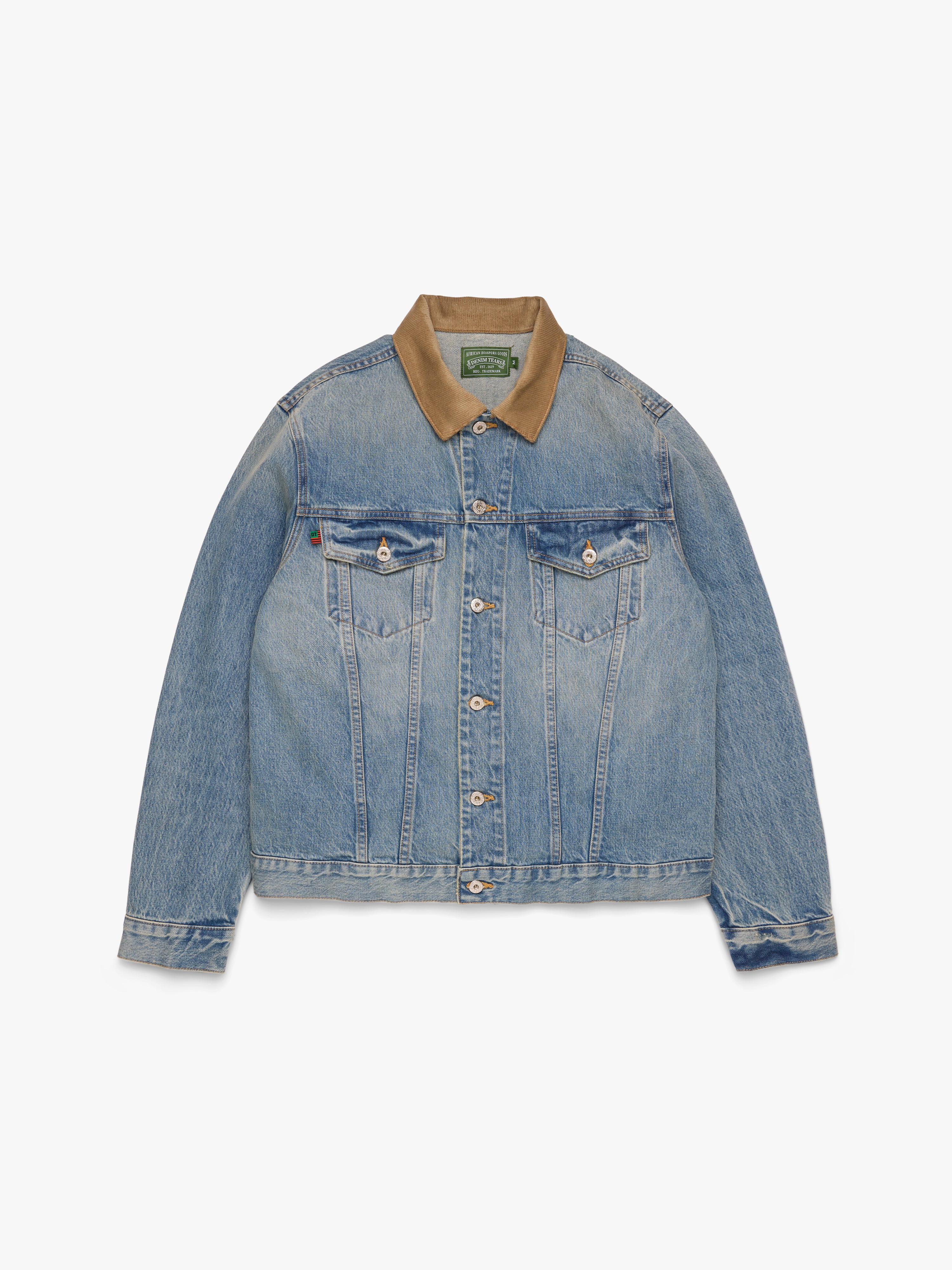 Peace Wreath Knockout Zip Hoodie Blue – DENIM TEARS