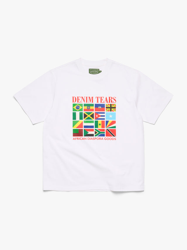Diaspora Flags Tee White