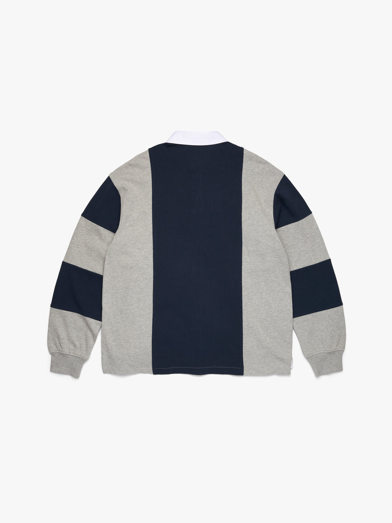 Cotton Wreath Pan-African Flag Rugby Grey/Navy