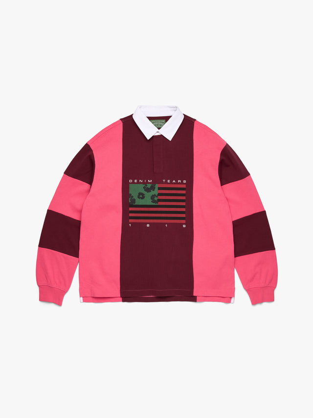 Cotton Wreath Pan-African Flag Rugby Pink/Brown