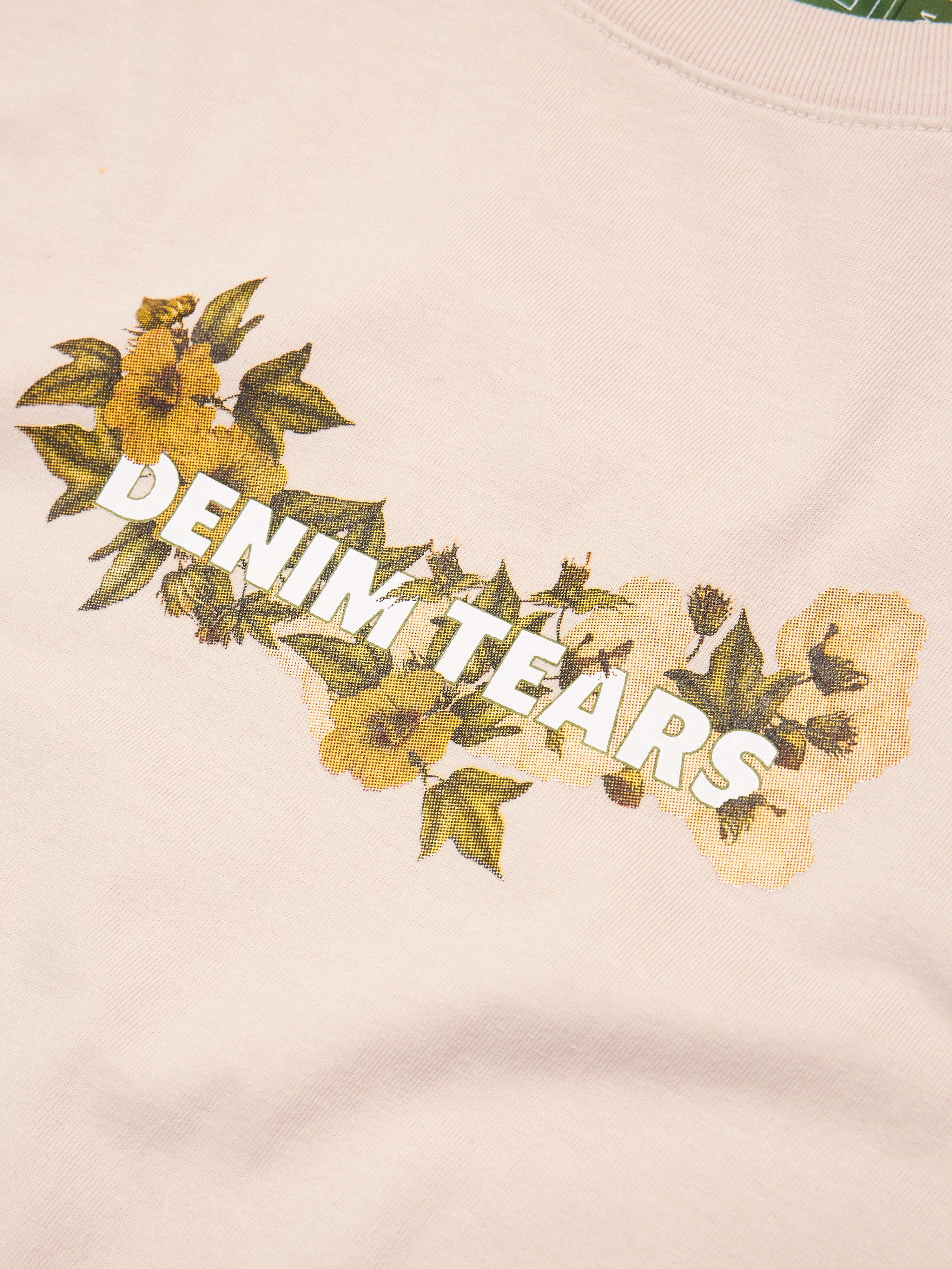 Cotton Wreath Zip Hoodie Mint – DENIM TEARS