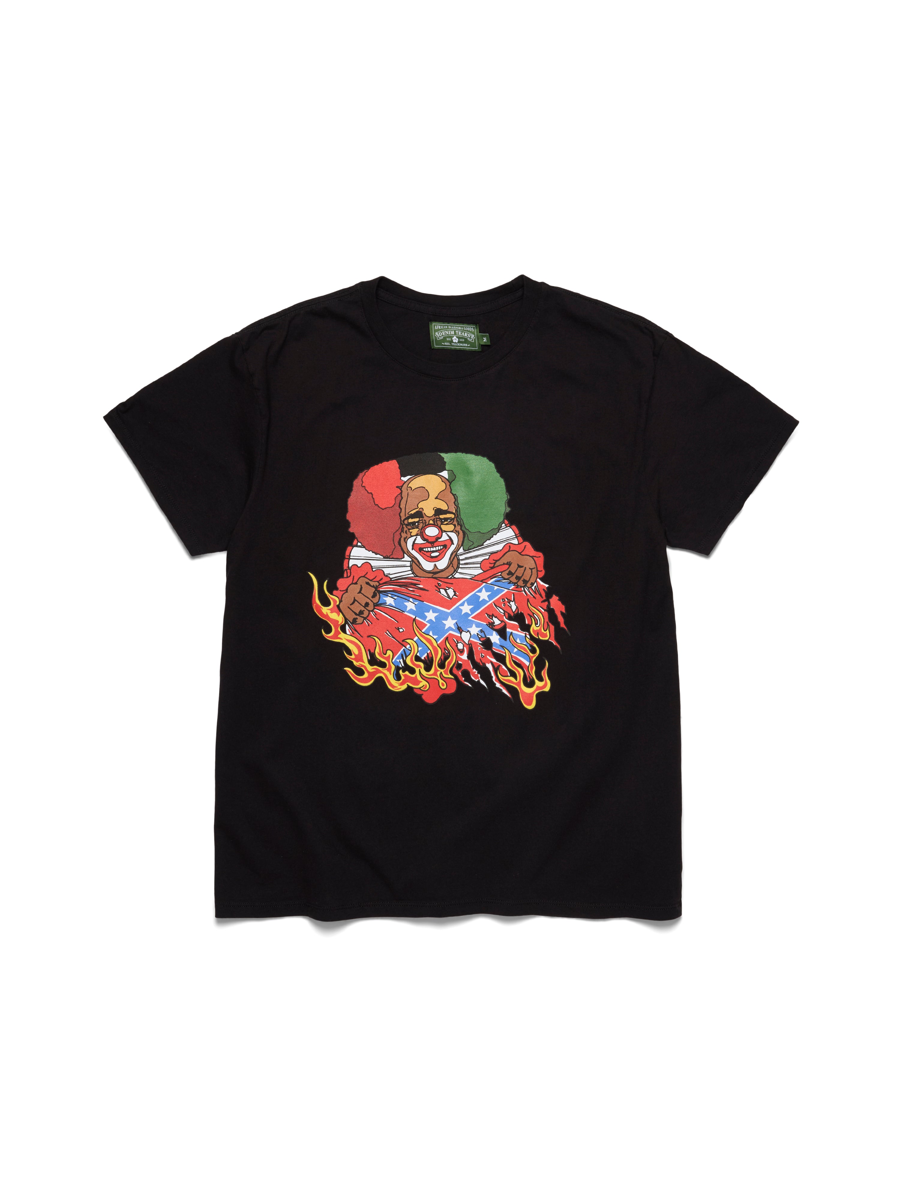 Clown Tee Black – DENIM TEARS