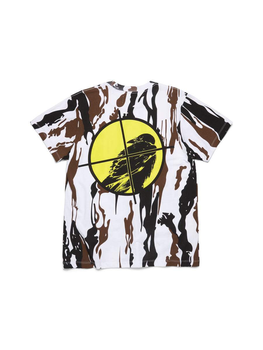 Jim Crow Hunt Tee White Camo – DENIM TEARS