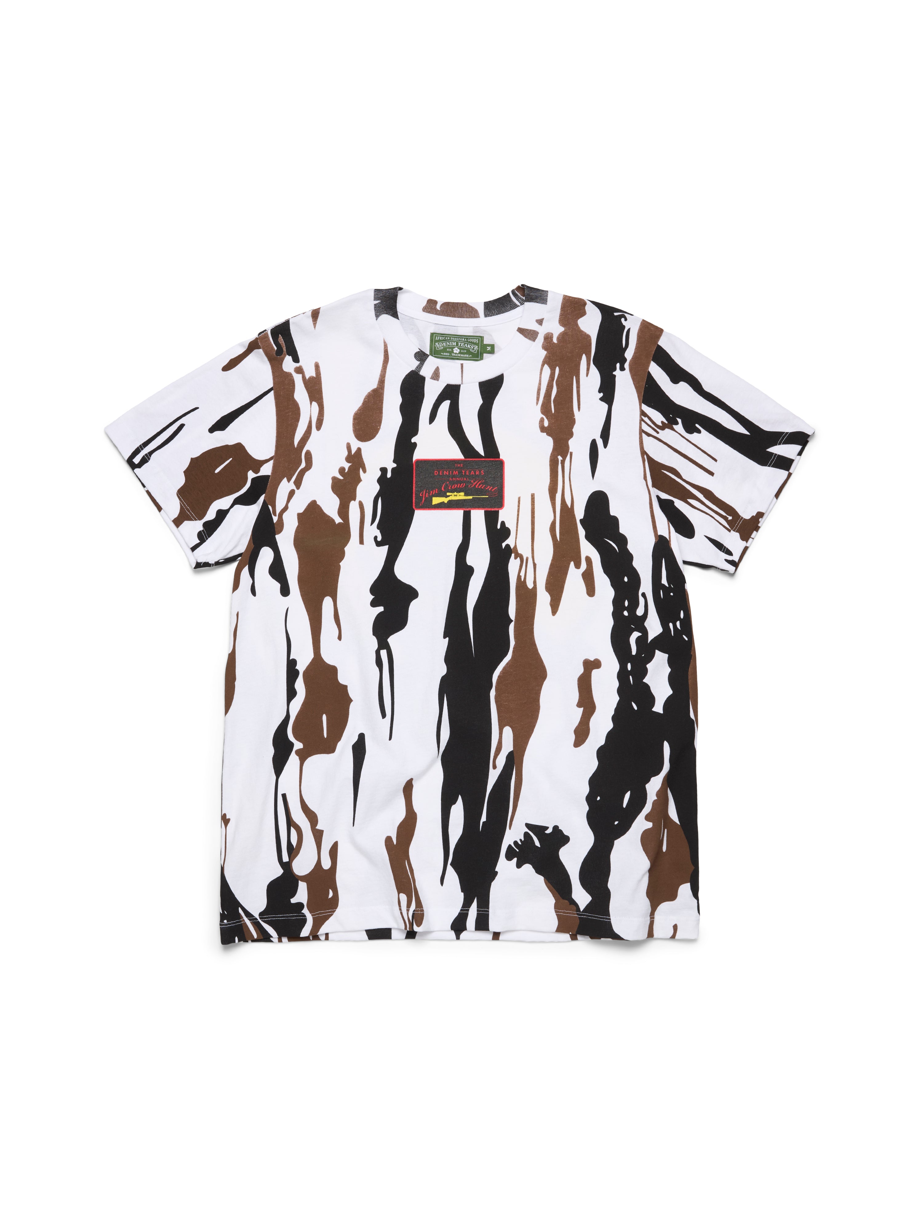 Jim Crow Hunt Tee White Camo – DENIM TEARS